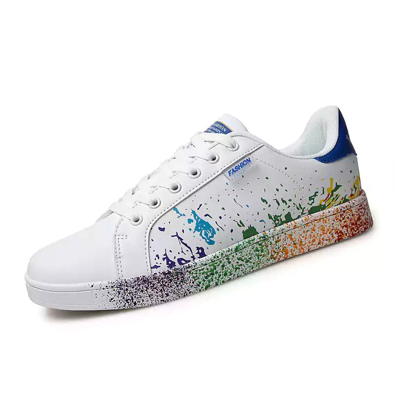 LetcloTM Summer Personality Spray Color Couple Sneakers