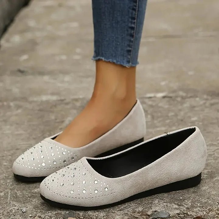 🔥Last Day 50% OFF 🔥Women's Rhinestone Flat Shoes