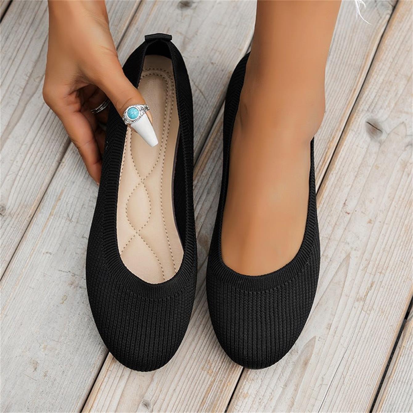 🔥Last Day 50% OFF - Women Breathable Slip On Arch Support Non-Slip Casual Shoes