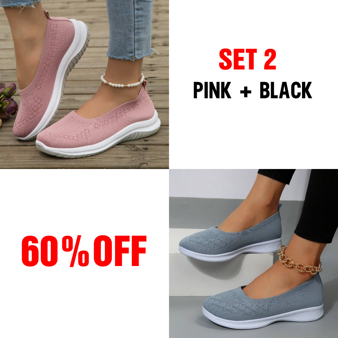 🔥Last Day 50% OFF -Women's Woven Orthopedic Breathable Shoes