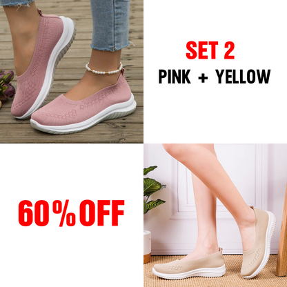 🔥Last Day 50% OFF -Women's Woven Orthopedic Breathable Shoes