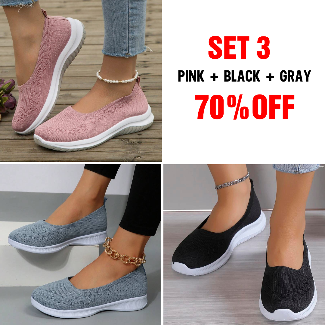 🔥Last Day 50% OFF -Women's Woven Orthopedic Breathable Shoes