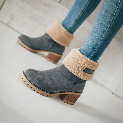 （🔥LAST DAY 50% OFF🔥）💝Women's Soft Waterproof Wool Lining Boots