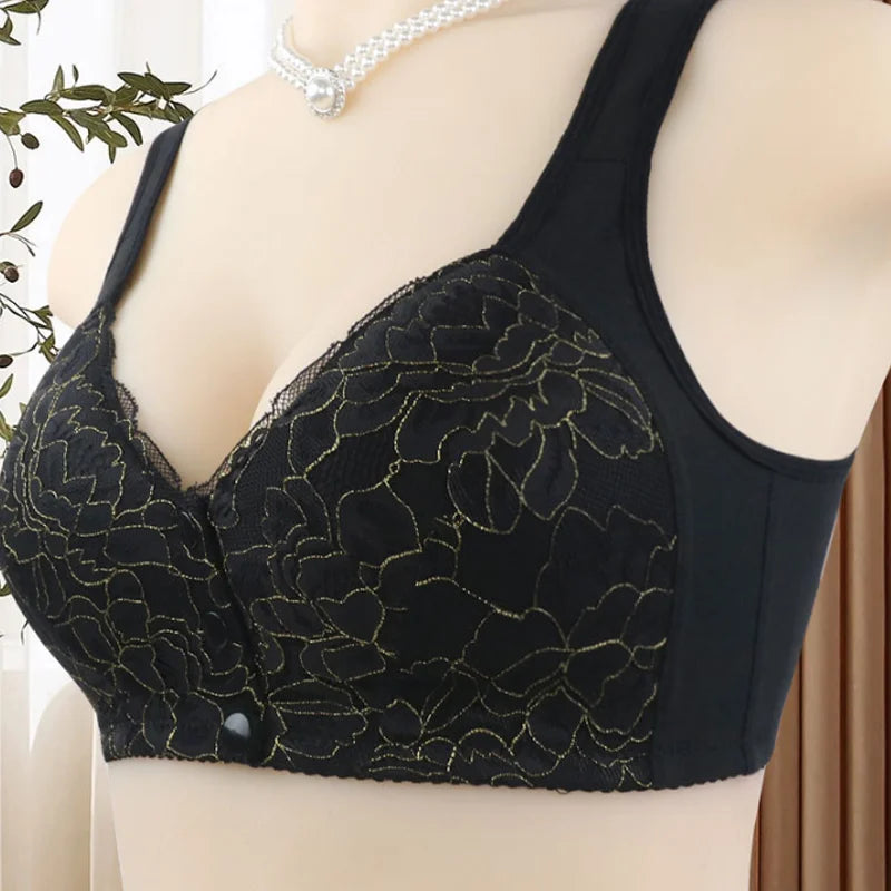 ✨Last Day Buy 1 Get 1 Free✨ Lace Floral Front Closure Bra