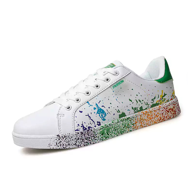 LetcloTM Summer Personality Spray Color Couple Sneakers