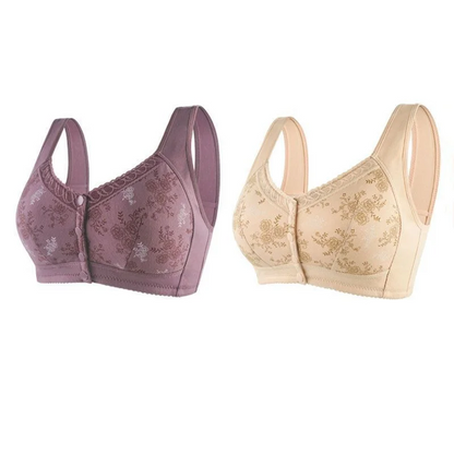 ✨Last Day Buy 1 Get 1 Free✨ Cotton Front Closure Bra