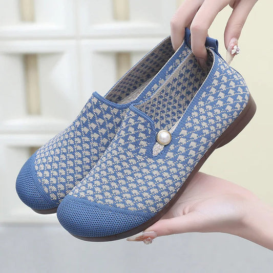 2024 New Non-slip Canvas Flat Shoes with Soft Sole