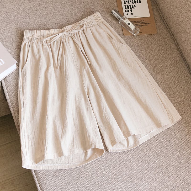 Women's Cotton Linen Loose Oversized Pants