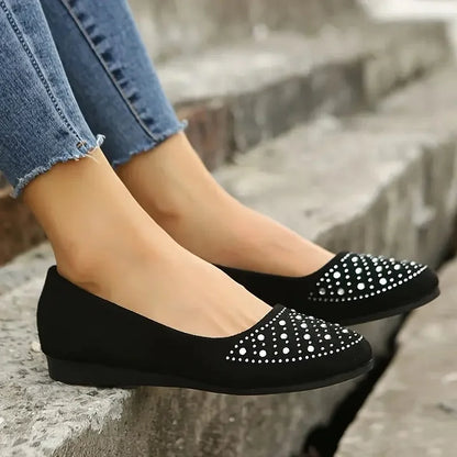 🔥Last Day 50% OFF 🔥Women's Rhinestone Flat Shoes