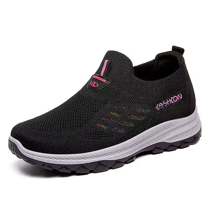 LetcloTM Fly Knit Woven Orthopedic Arch Support Slip-on Shoes