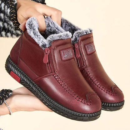 🔥HOT SALE  New fleece thickened warm snow boots